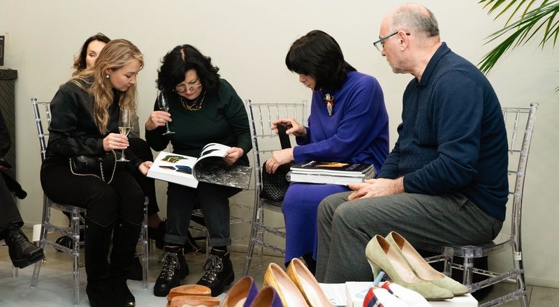 Лекция для поклонников обуви в бутике Santoni 