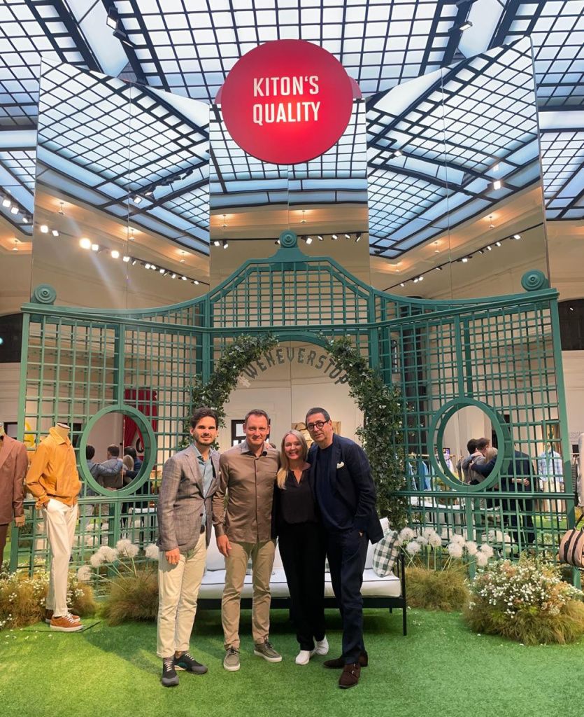 Бутику KITON в Санкт-Петербурге 15 лет