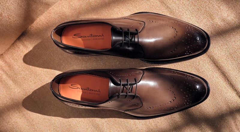 Santoni: трендовая обувь для весенних образов